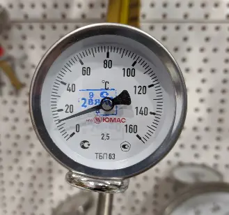 Термометр ТБП63/50/P-(0-120)С-2,5 Производство: Россия ООО "ЮМАС"